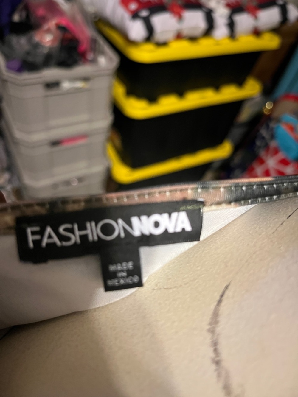 Fashion Nova Plus Size Black and Brown Renaissance Print Maxi Dress - Picture 5 of 5